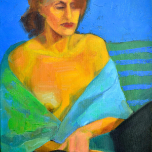 La Tía Sara - óleo 50x40 2019