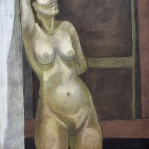 En el Umbral II - Pastel 100x70 2013