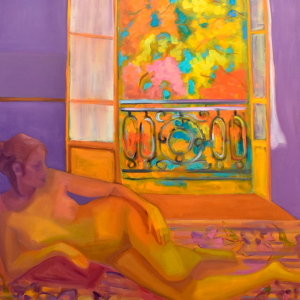 La Ventana - óleo 140x120 2022