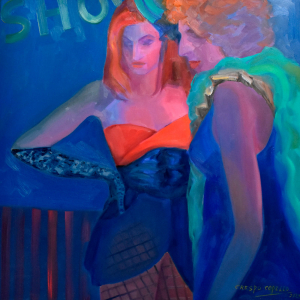 Noche de Show - óleo 80x80 2023