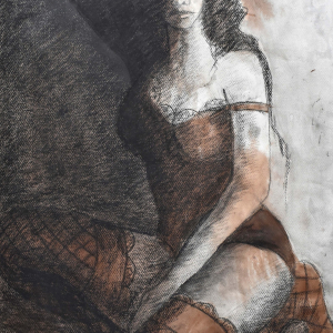 Comienza el Show - Tinta y Carbonilla - 70x50 2007