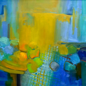 Mantel a Cuadros - óleo 70x100 2020