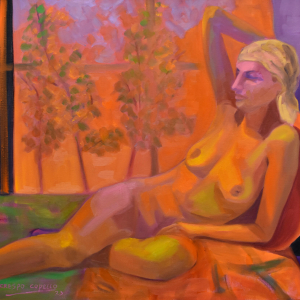 Atardecer - Óleo 80x100 2023