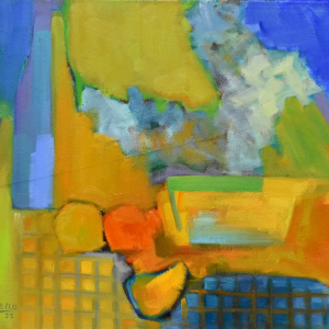 Naturaleza en Amarillos - óleo 50x100 2021