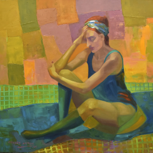 Retazos - Óleo 100x100 Año 2024