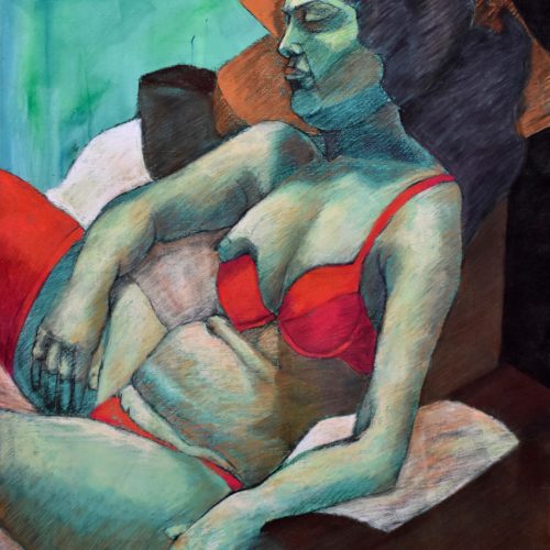 02 Comodidad Incómoda - Pastel 100x70 2012